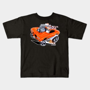 GUILTY 70 GTO Judge Orange Kids T-Shirt